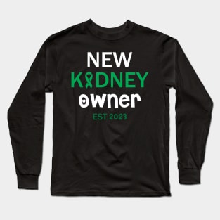 New Kidney Owner 2023 Long Sleeve T-Shirt